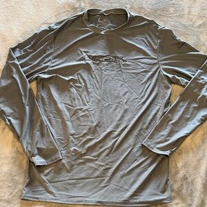 Men’s O’Neill Rash Guard Gray Long Sleeve Shirt Size L